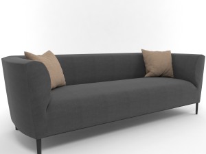 breeze sofa sofa-design molteni c 3D Model