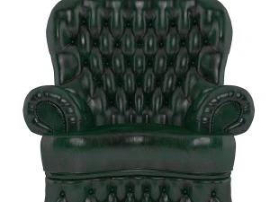small monk sofa leather 3D Model