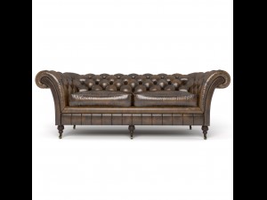 chesterfield sofa Modèle 3D