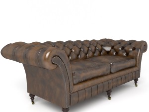 chesterfield sofa 3D Model