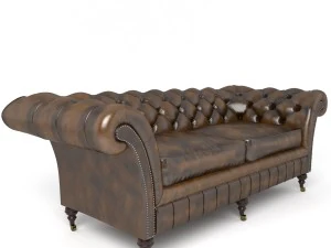 chesterfield sofa 3D Model
