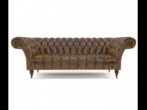 chesterfield sofa 3D Model