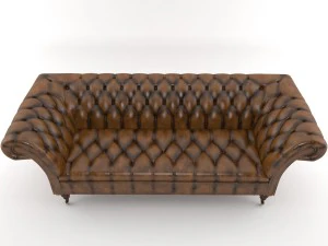 chesterfield sofa 3D Model