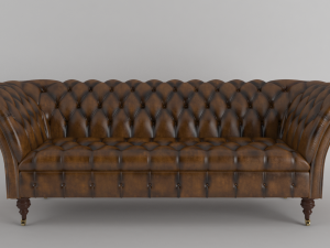 chesterfield sofa 3D मॉडल