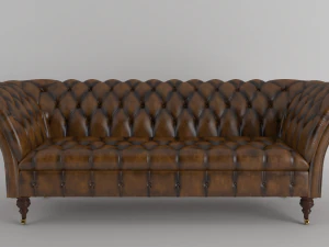 chesterfield sofa 3D Model