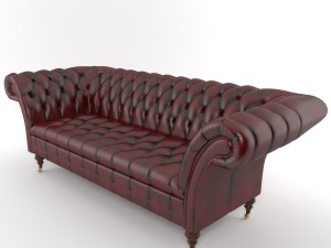 chesterfield sofa1 Model 3D