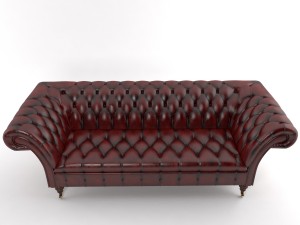 chesterfield sofa1 Modello 3D
