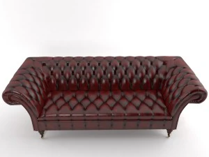 chesterfield sofa1 3D Model