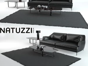 Don Giovanni Sofa Natuzzi 3D Modell