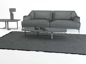 don giovanni sofa natuzzi 3D Model