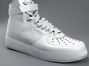 nike air force 01 Modelo 3D