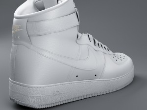 nike air force 01 Modelo 3D