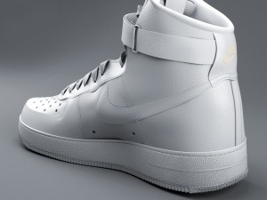 nike air force 01 Modelo 3D
