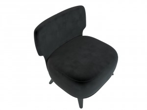 fireside chair gallina la redoute 3D Model