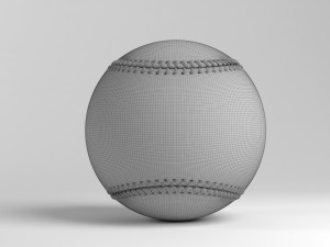 base ball 3D 模型