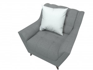 fitzgerald chair joybird 3D Model