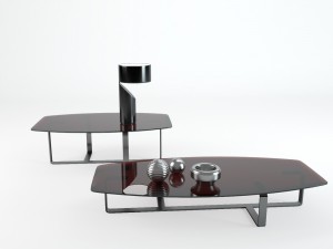 table tempo natuzzi Modelo 3D
