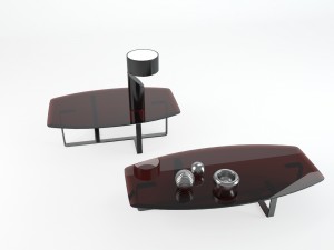 table tempo natuzzi Modelo 3D