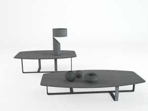 table tempo natuzzi Modelo 3D