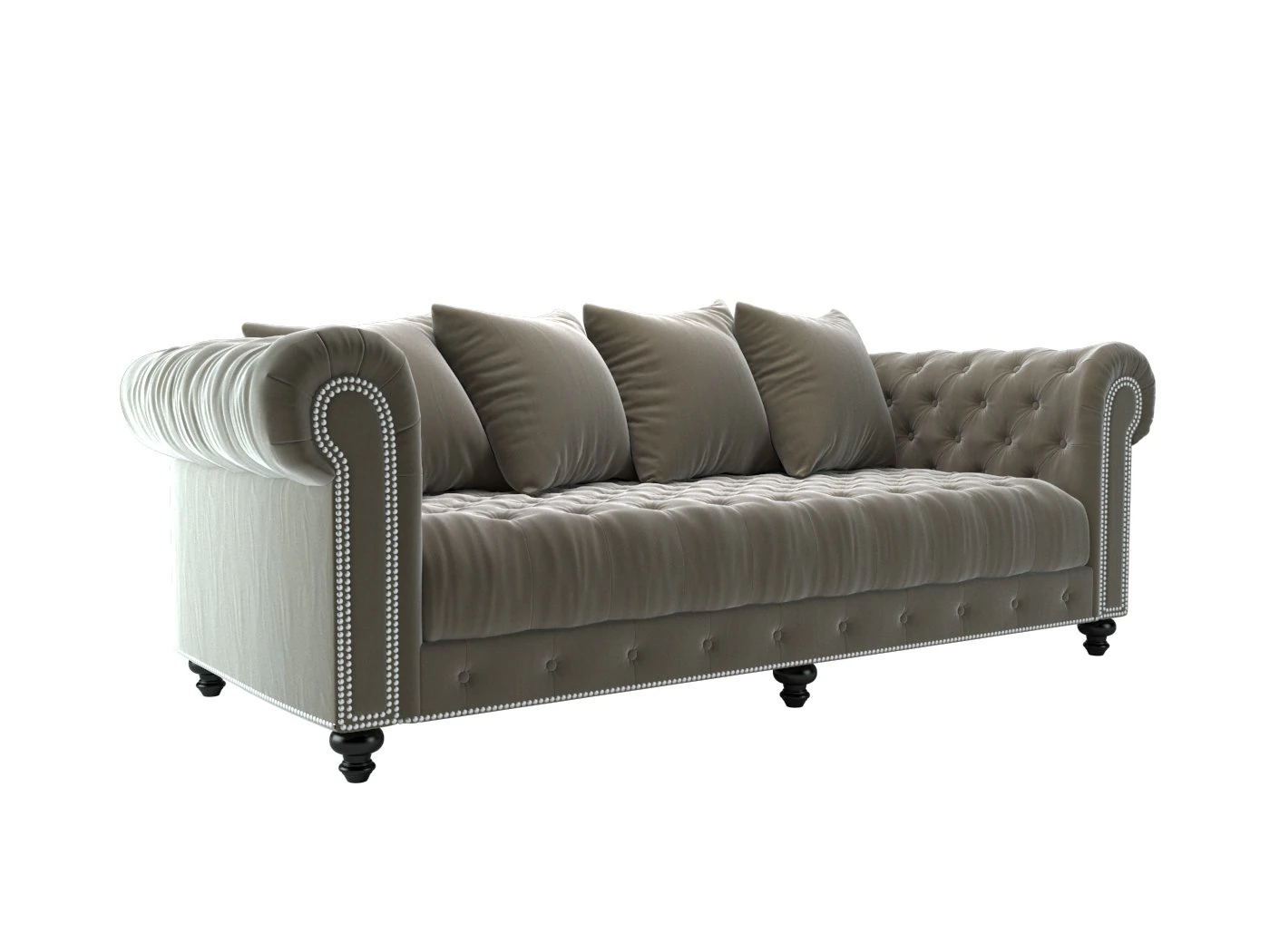 sofa wakefield bellagranite 3D Model .c4d .max .obj .3ds .fbx .stl .blend