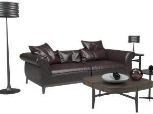 poliziano sofa natuzzi Modelo 3D