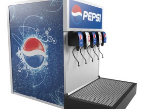 pepsi fountain machine 3D Model
