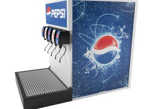 pepsi fountain machine 3D Model