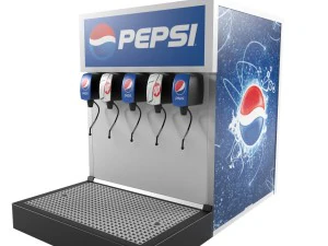 pepsi fountain machine 3D Model