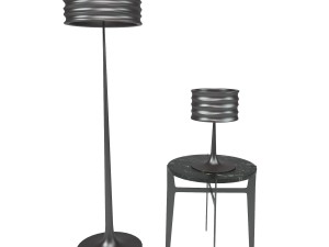 ido table onda lamp natuzzi 3D Model