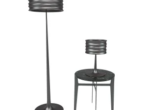 ido table onda lamp natuzzi 3D Model