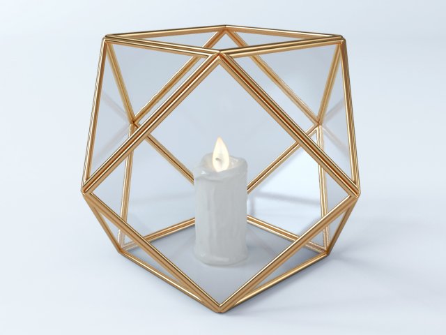 terrarium facets maisons du monde 3D Модель .c4d .max .obj .3ds .fbx .stl .blend 