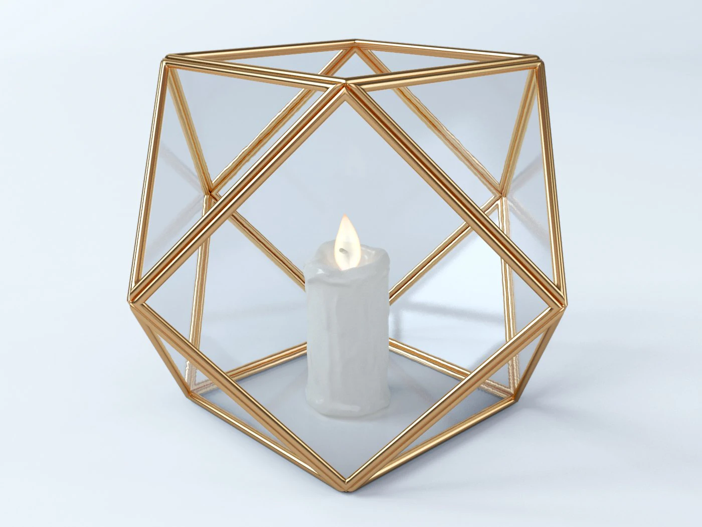 terrarium facets maisons du monde 3D Model .c4d .max .obj .3ds .fbx .stl .blend