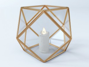 terrarium facets maisons du monde Modelo 3D