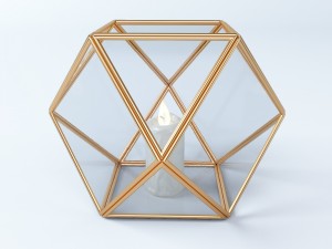 terrarium facets maisons du monde 3D Модель