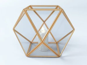 terrarium facets maisons du monde 3D Model