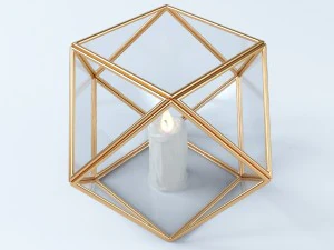 terrarium facets maisons du monde 3D Model