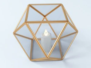 terrarium facets maisons du monde 3D Model