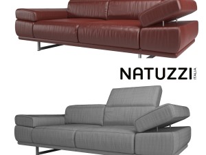 preludio sofa natuzzi 3Dモデル