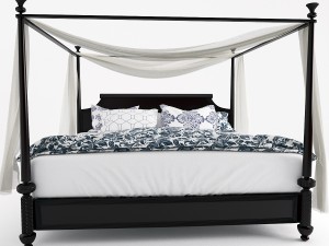 diamond head bed 3D Model