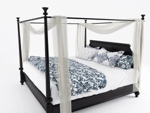 diamond head bed 3D Model