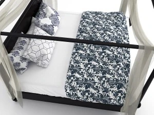 diamond head bed 3D Model