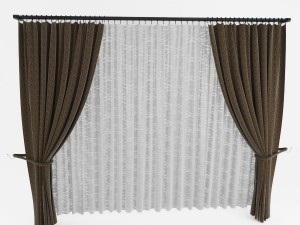 curtain Modello 3D
