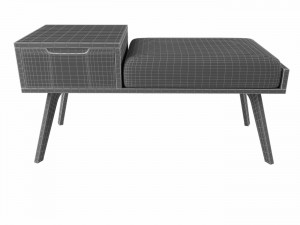 storage bench jenson made 3D मॉडल