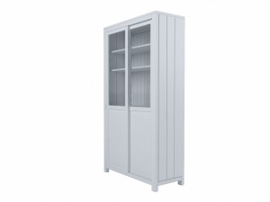 showcase white maisons du monde model Modelo 3D