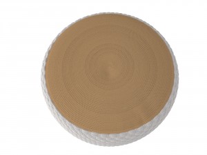 pouf braided knot maisons du monde Model 3D