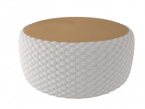pouf braided knot maisons du monde Model 3D
