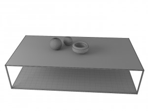 coffee table watson maisons du monde 3D Model