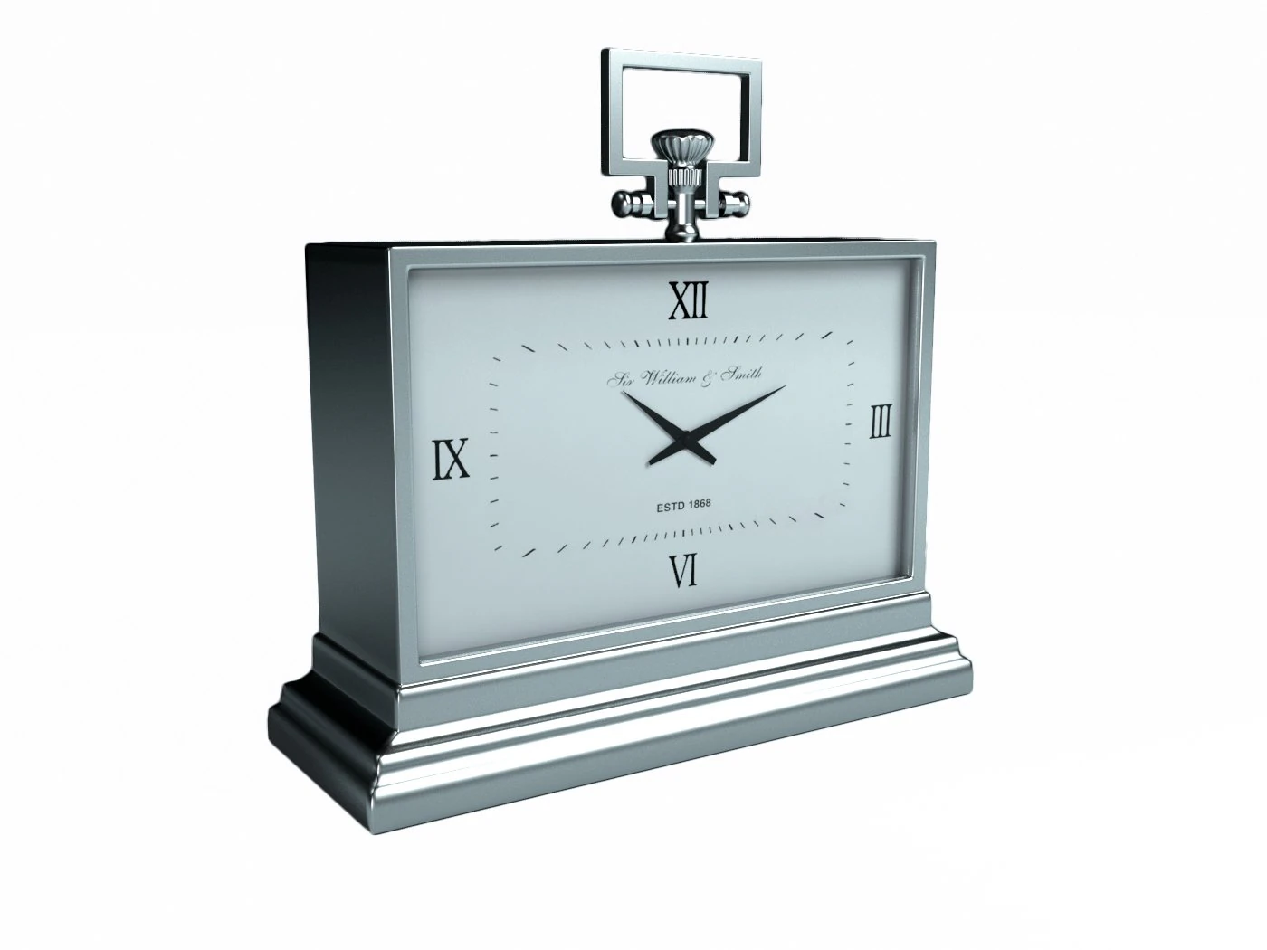 clock kingston maisons du monde model 3D Model .c4d .max .obj .3ds .fbx .stl .blend 