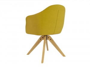 armchair quilda laredoute Model 3D