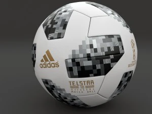 мяч Adidas Telstar 3D Модель